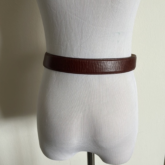 Woman’s belt brown leather clara Studio inc Size medium - Picture 4 of 8